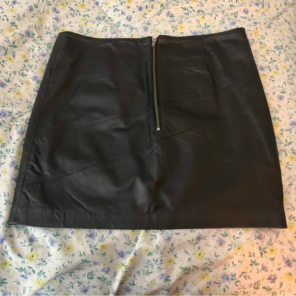 BLANK NYC LEATHER SKIRT, Authentic & Classy, PERFECT Condition, Black, Sze 30 - Picture 7 of 11